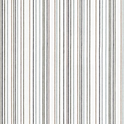 Kasmir Larson Stripe Charcoal in 5123 Grey Upholstery Cotton  Blend Fire Rated Fabric Medium Duty CA 117   Fabric